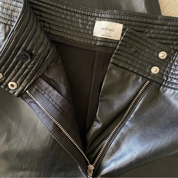 Aritzia Wilfred Funk Pant Vegan Leather - Picture 10 of 12